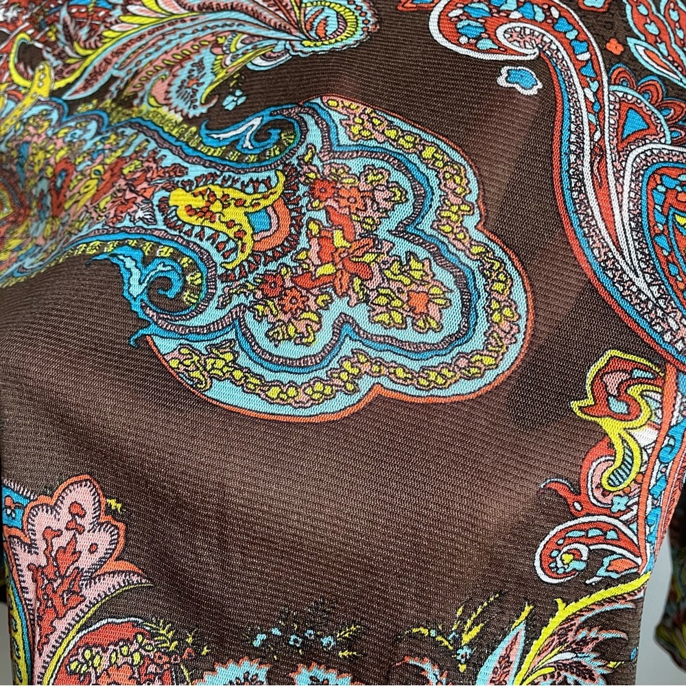 C&A mesh paisley fairy top - Picture 6 of 7